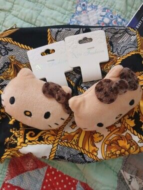 Hello Kitty Plush Hair ties (2)